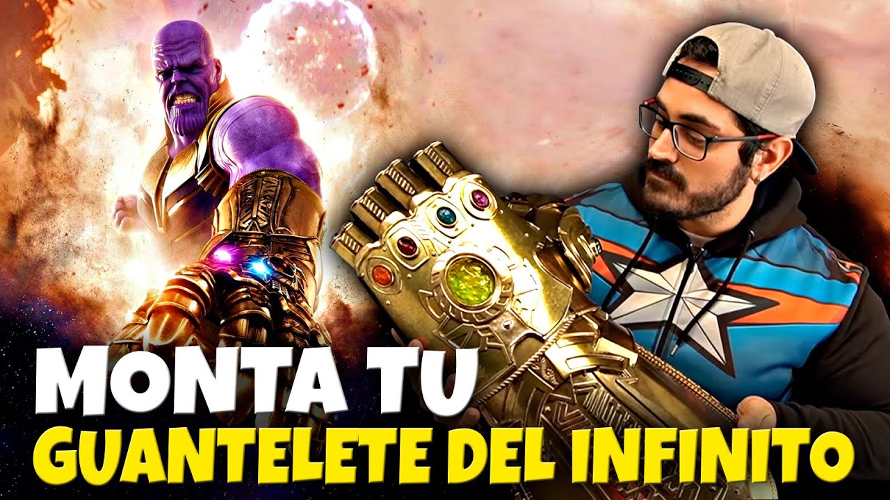 El GUANTELETE DEL INFINITO de Thanos a tamaño real, la colección más BRUTAL de Altaya