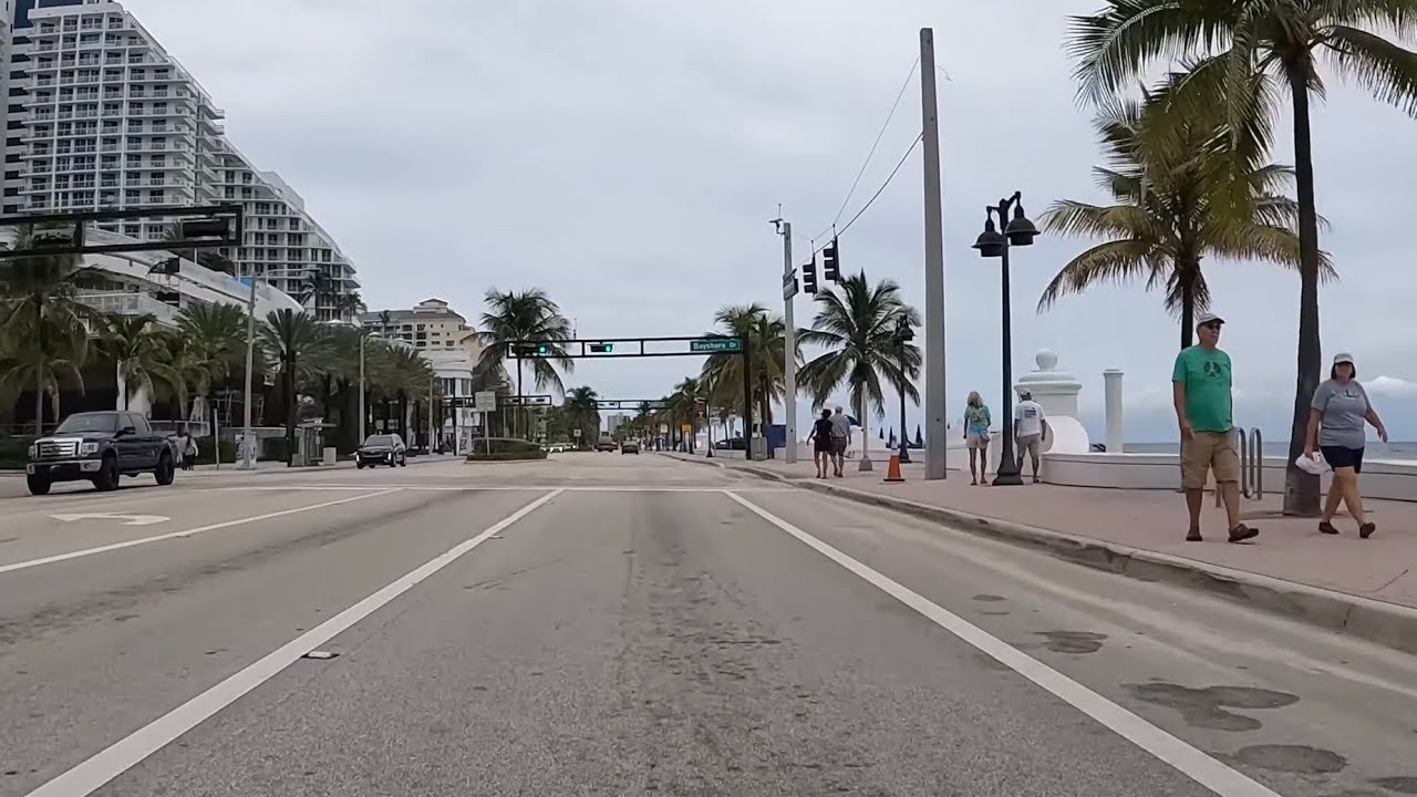 🌴 Driving Around Fort Lauderdale 4K 🌴