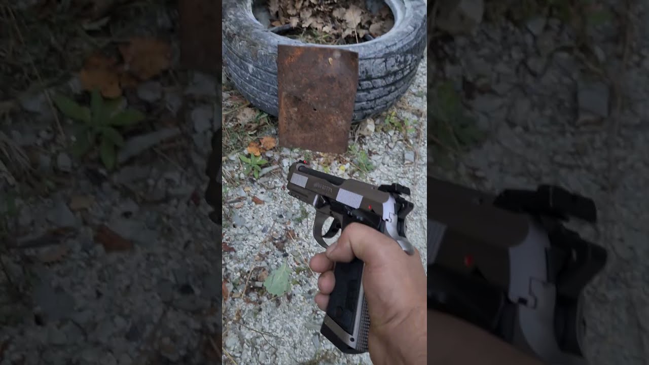 9mm vs 357 magnum vs 7.62 x 39 vs steel #shoot  #gun #rifle