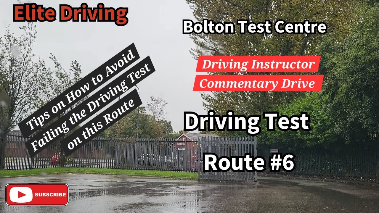Bolton Driving Test Route Video, Driving Instructor Commentary Drive, Tips to Pass & Not Fail Test