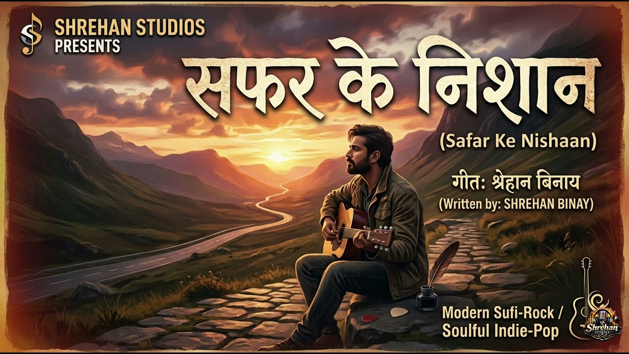 सफर के निशान - Safar Ke Nishaan | Shrehan Binay | Shrehan Studio | Official Song