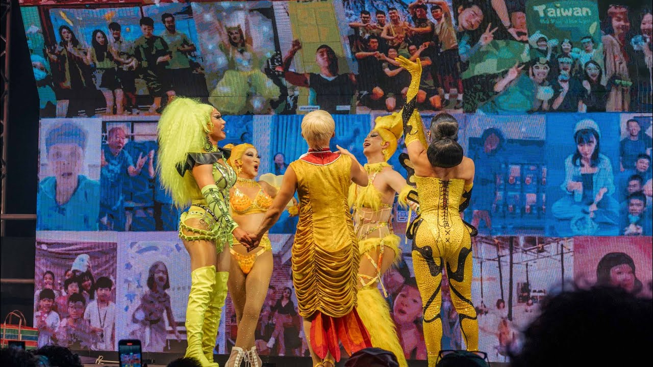 Nymphia Wind at Paris Olympics day 2 Taiwan pavilion culture stage! Live!
