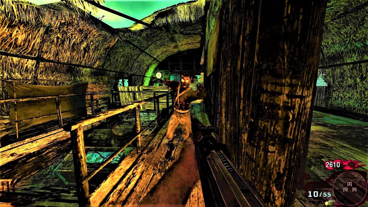 Call Of Duty Black Ops - Zombies Gameplay - Shi No Numa