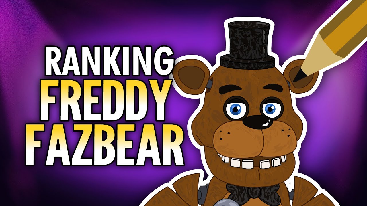 RANKING Every Freddy Fazbear Design / FNaF 1 SPEED-ART