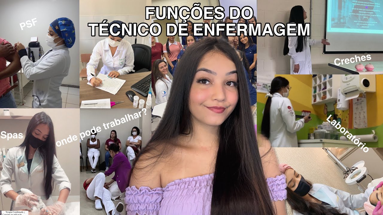 O que o técnico de enfermagem faz? | qual SALÁRIO, Laboratório, Tele Med, PSF, Hospital ✨👩🏻‍⚕️