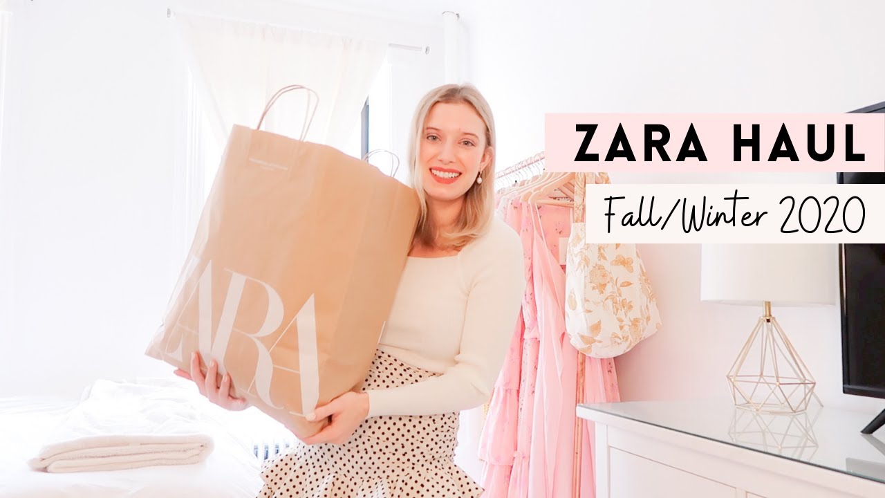 Fall ZARA Haul 🍁 Autumn/Winter 2020 Try On Haul! *Girly Style!