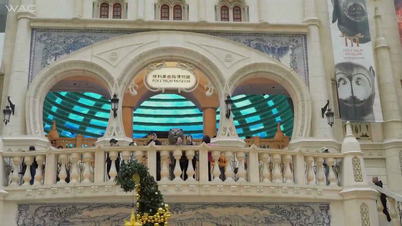 Macau POLY MGM Museum with WAC's Professional Lighting Techniques