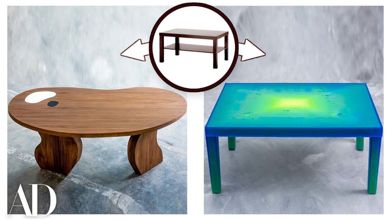 2 Designers Hack The Same IKEA Coffee Table | Custom Crafted | Architectural Digest