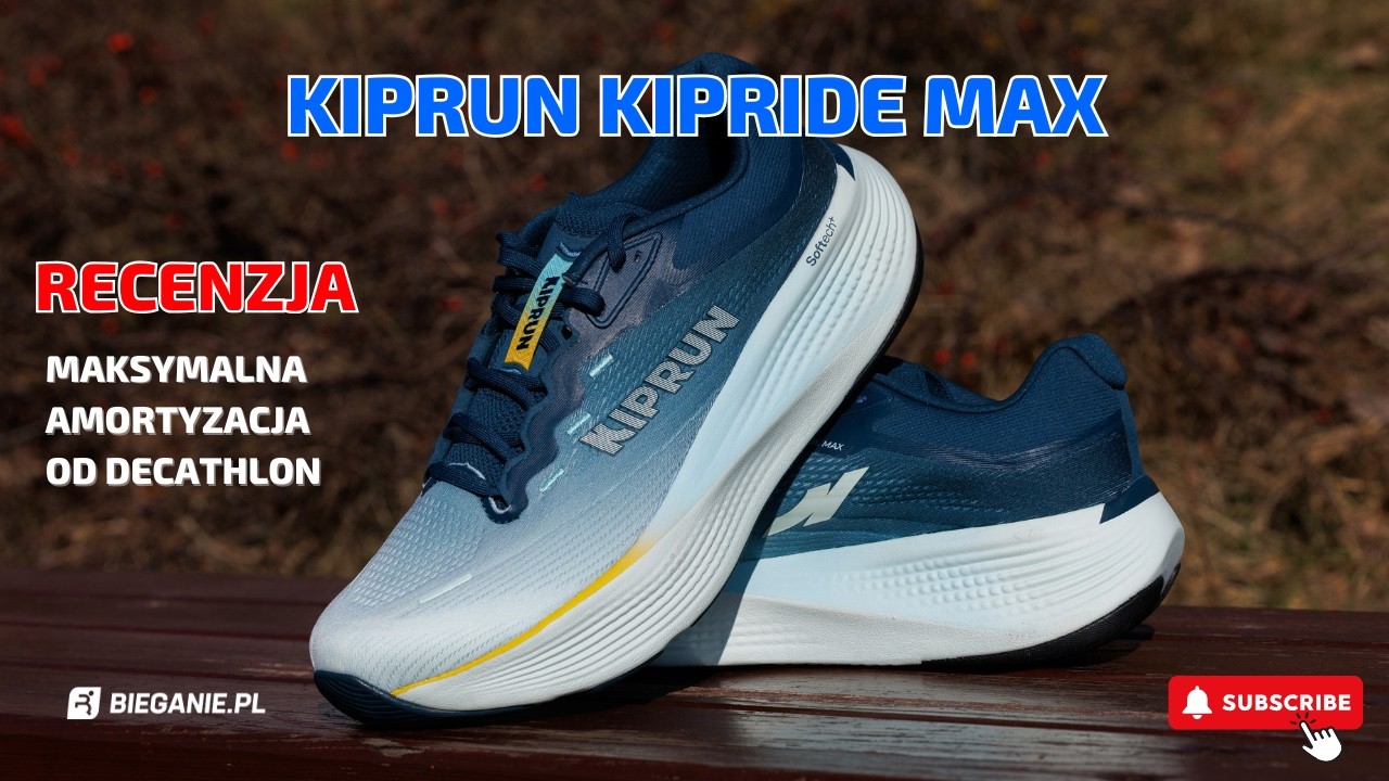 Kiprun Kipride Max - recenzja but&oacute;w z maksymalną amortyzacją od Decathlon