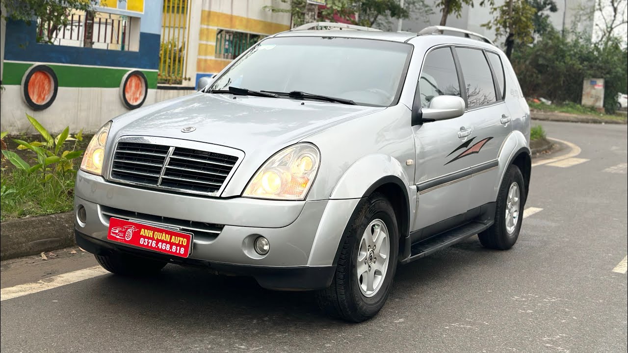 145tr SANGYONG REXTON 2008 2 cầu máy dầu chính chủ ký bán alo 0376468818
