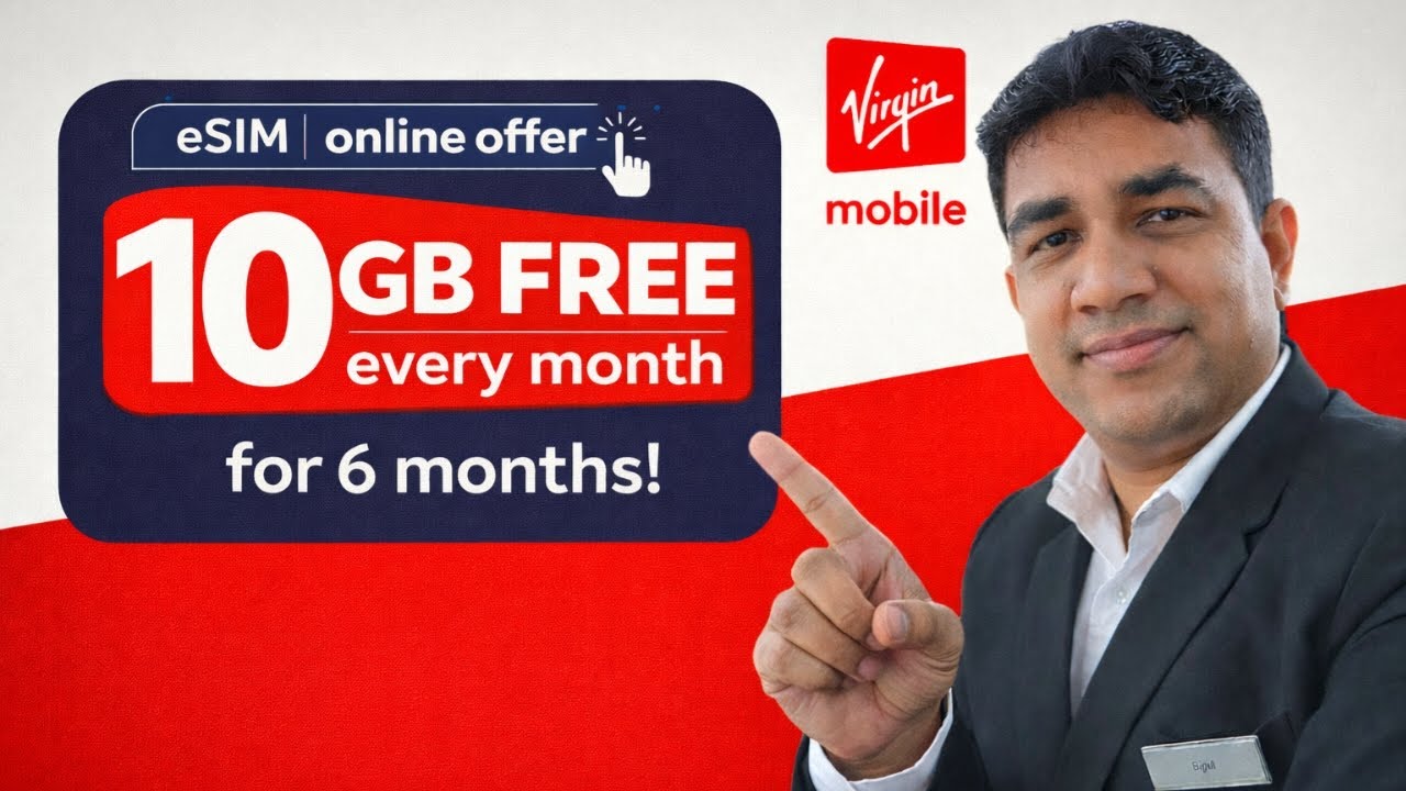 Virgin Mobile UAE 10GB Free Internet Offer Explained | eSIM Full Guide | Step-by-Step