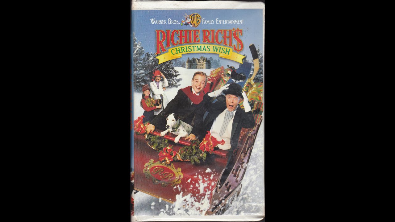 Opening To Richie Rich's Christmas Wish 1998 VHS