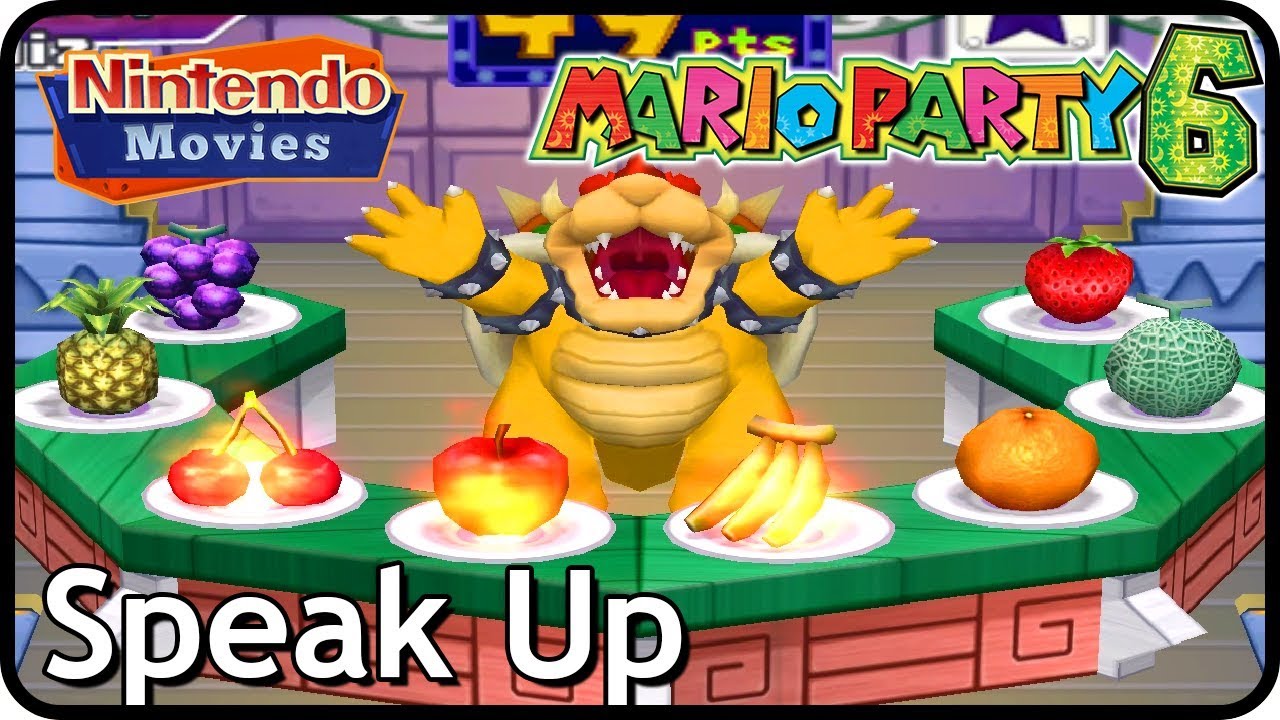 Mario Party 6 - Speak Up (4 Players, Bowser Appears!)