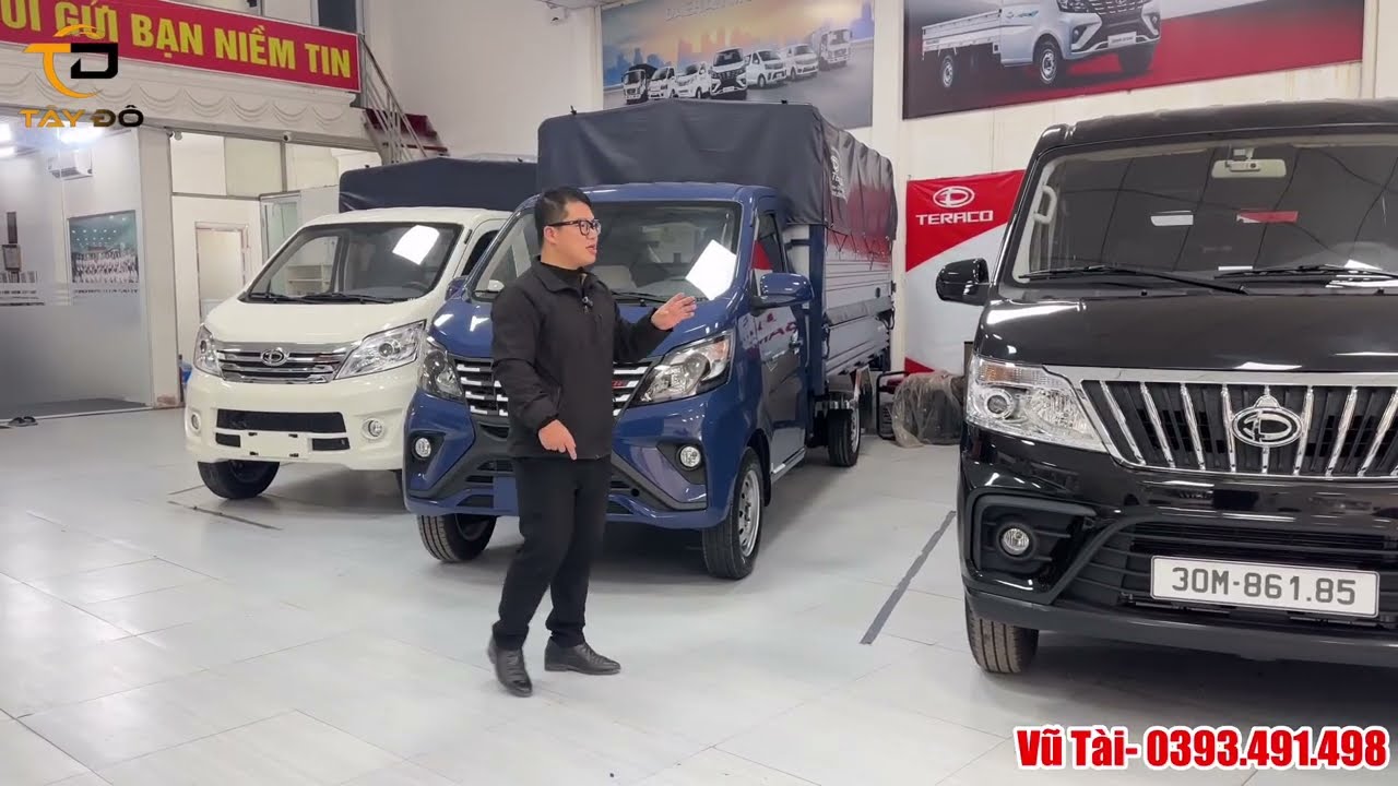 Báo giá tất cả xe van và xe tải nhỏ  TERACO