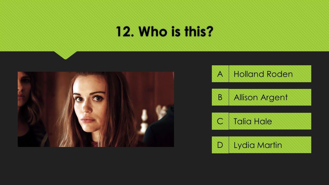 Teen Wolf Quiz: Name All The Characters