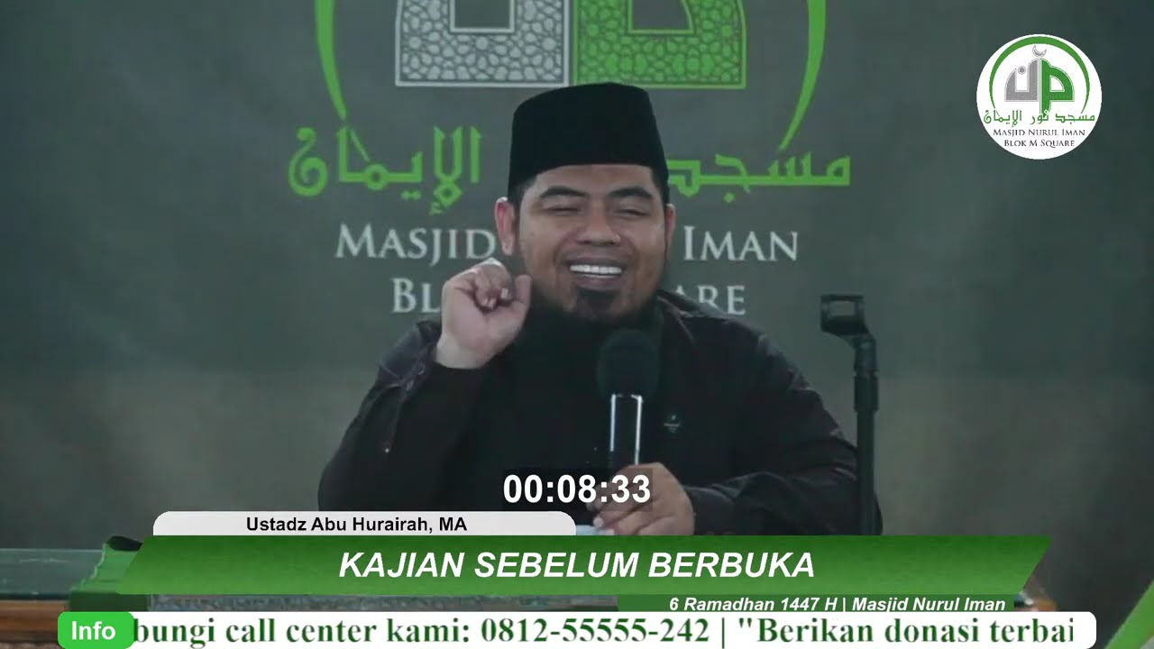 06. Kajian Sebelum Berbuka - Ustadz Abu Hurairah, MA