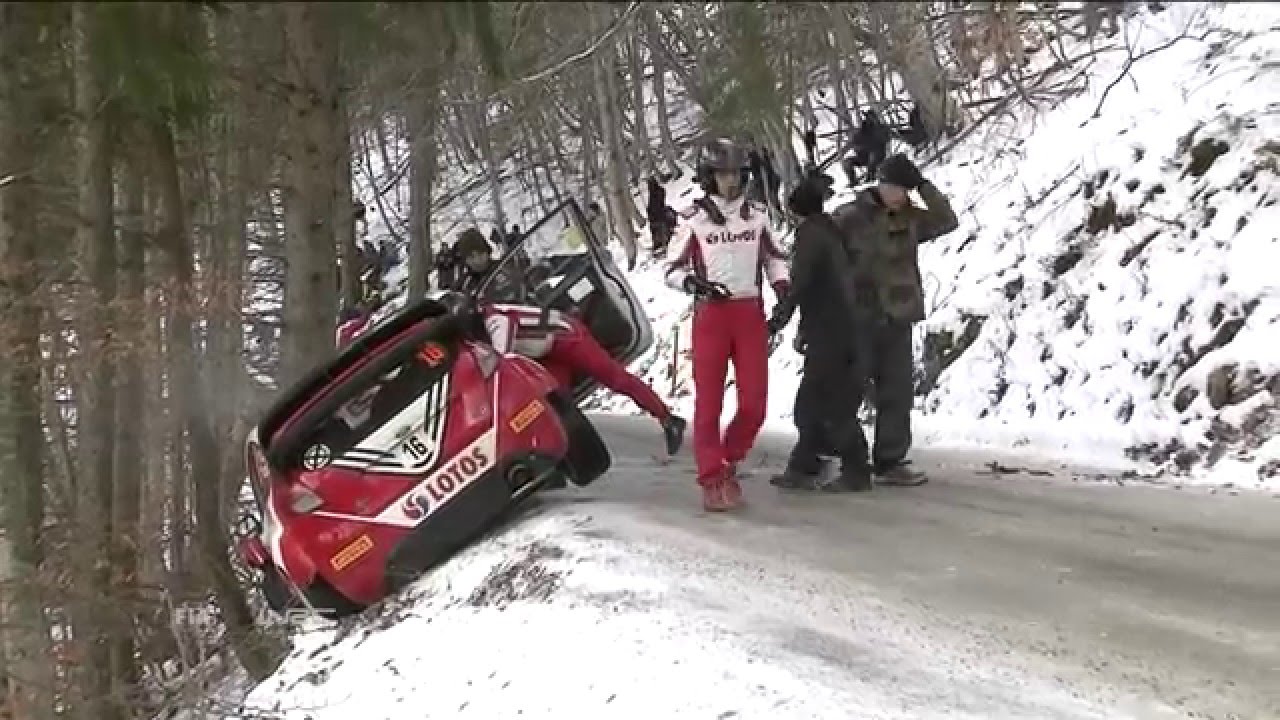 Icy Roads Cause Trouble at Rallye Monte-Carlo | FIA World Rally Championship 2016