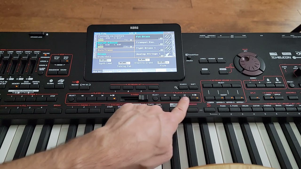 Как воспроизвести .mp3 с USB на KORG PA 4X