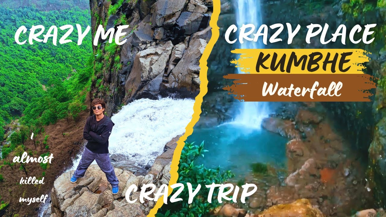 KUMBHE WATERFALL | Crazy and haunted vibe place in Maharashtra | stay in home if you’re week hearded