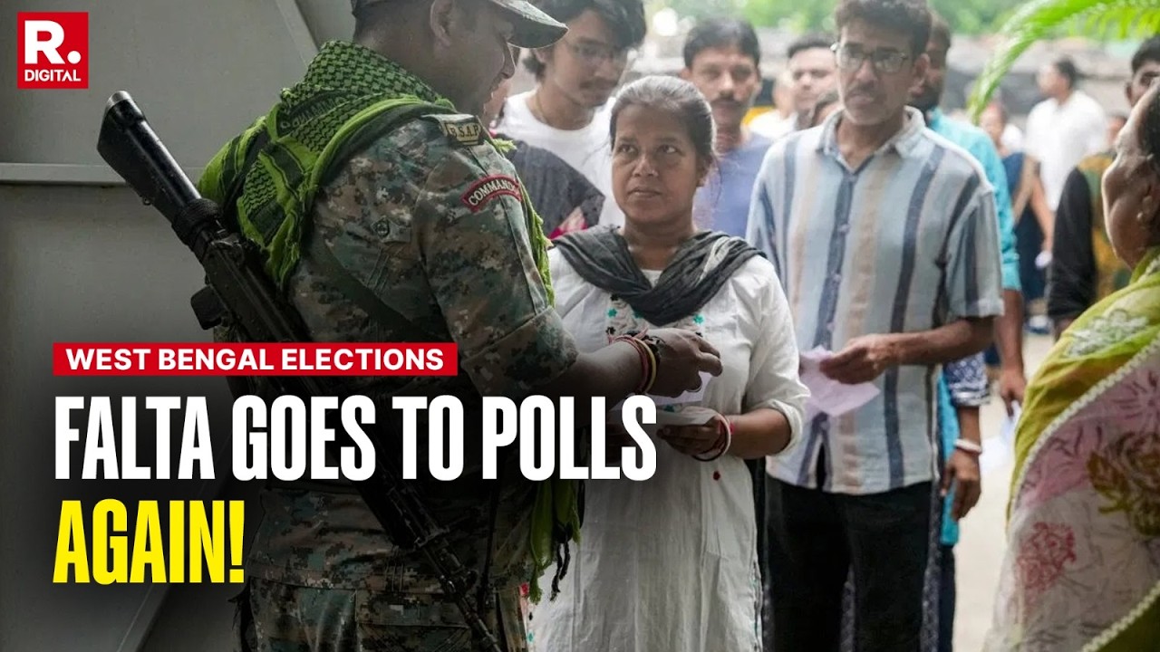 West Bengal Elections: Voters Move To Polling Booths In Falta Re-Polling | BJP