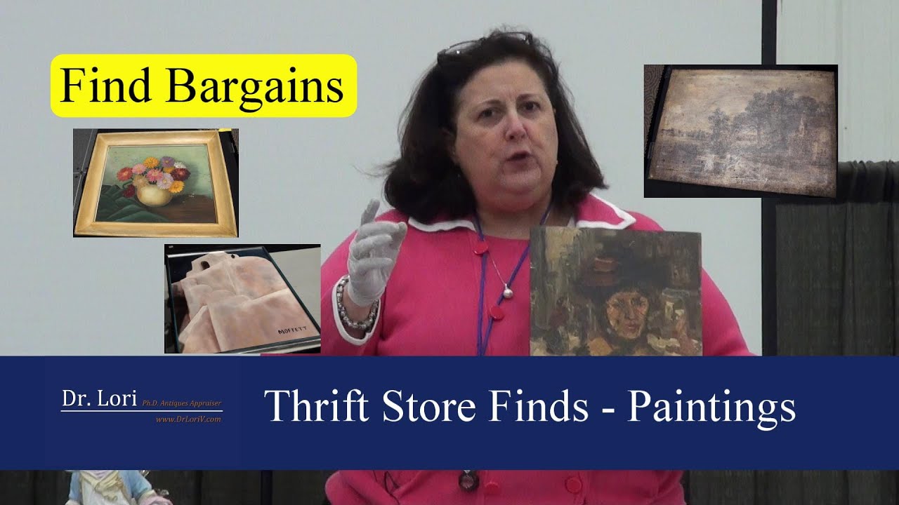 Thrift Store Finds – Bargain Paintings Valued by Dr. Lori