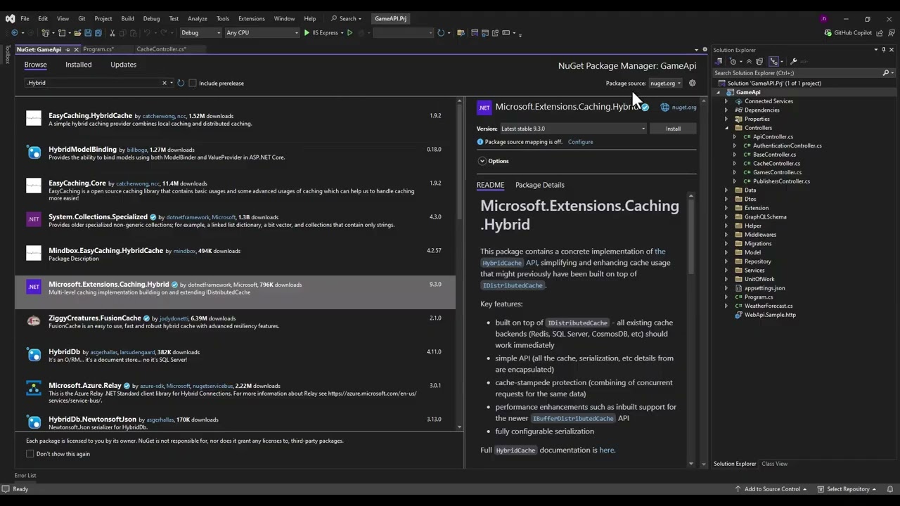 WebApi + Angular Ep62: Hybrid Cache