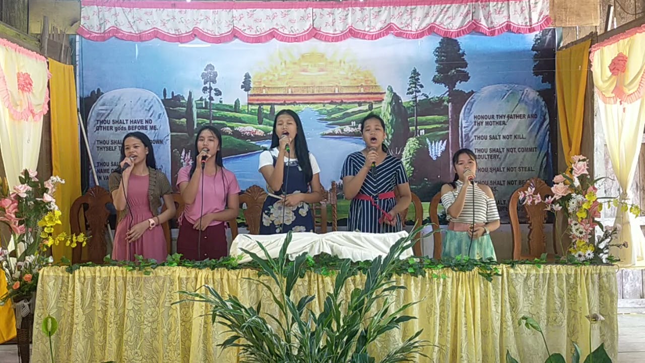 he's life for mine,, cover by the young Melody Singers