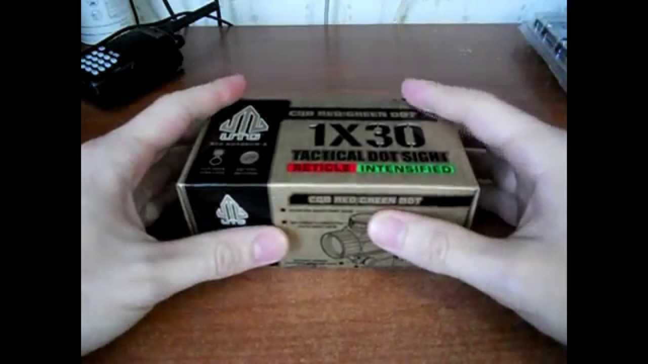 Бюджетный Коллиматорный прицел Leapers 1x30 Tactical Dot Sight SCP RD40RGW A