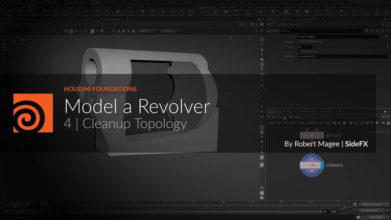 H20.5 Foundations | Model a Revolver 4 | Cleanup Topology