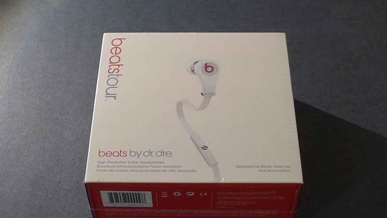 2013 Beats Tour in WHITE Unboxing