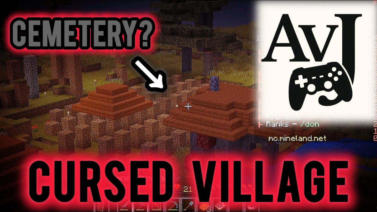 Minecraft Creepypasta - EERIE VILLAGE CEMETERY!