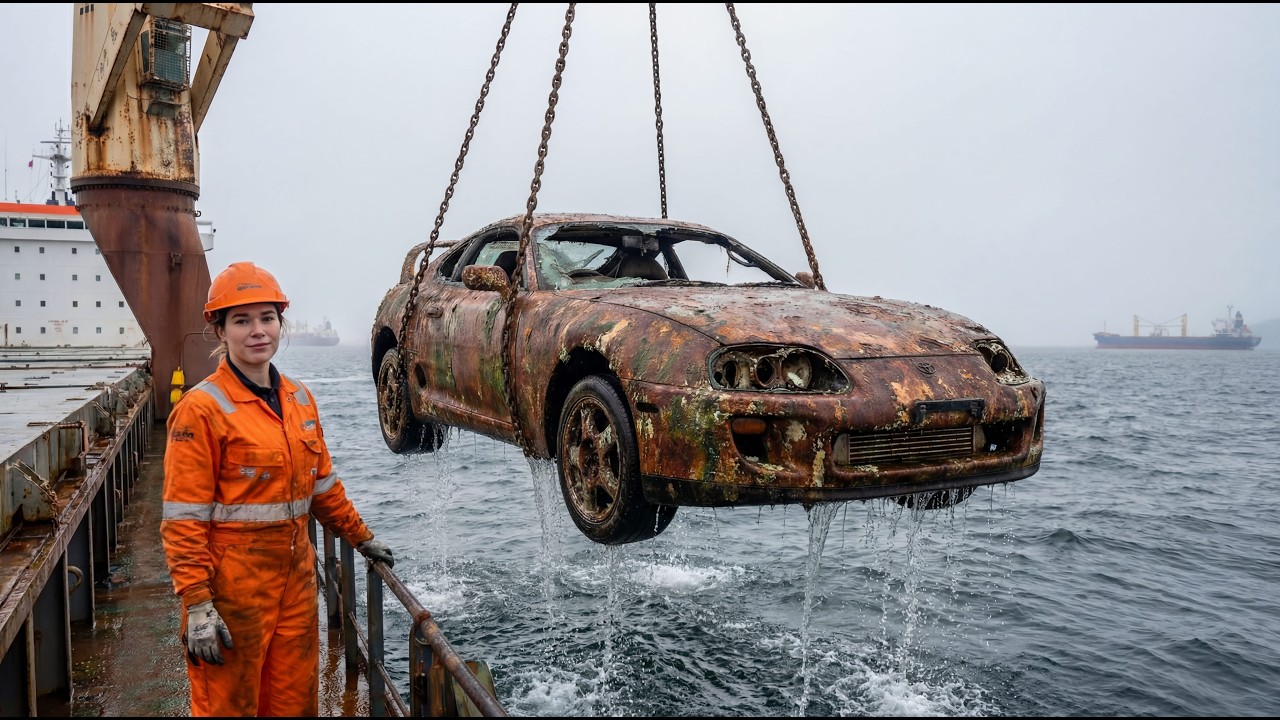 ASMR Car Restoration | Abandoned Supra of Brian O’Conner | Full Restoration Journey