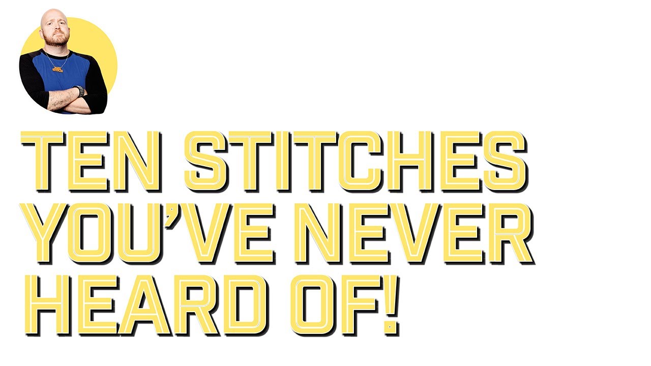 Unusual Embroidery Stitches | Mr X Stitch