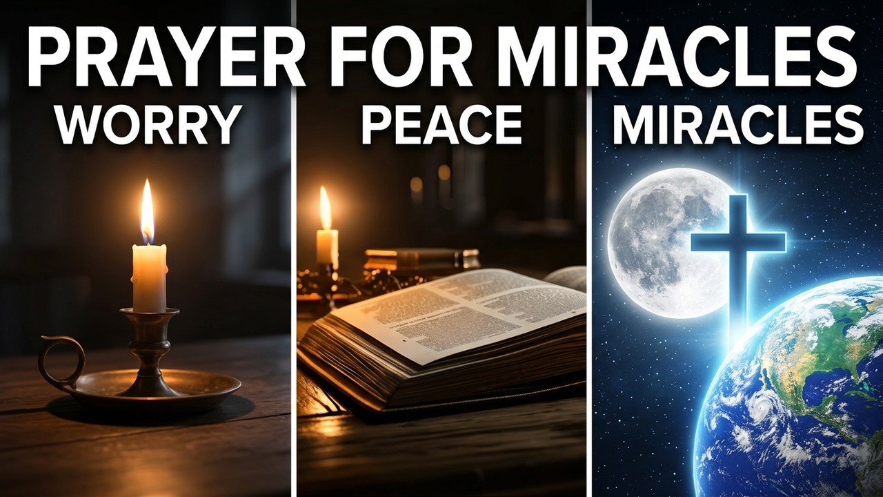 Pray This at Night & Watch Miracles Unfold | Prayer for Peace & God's Breakthrough