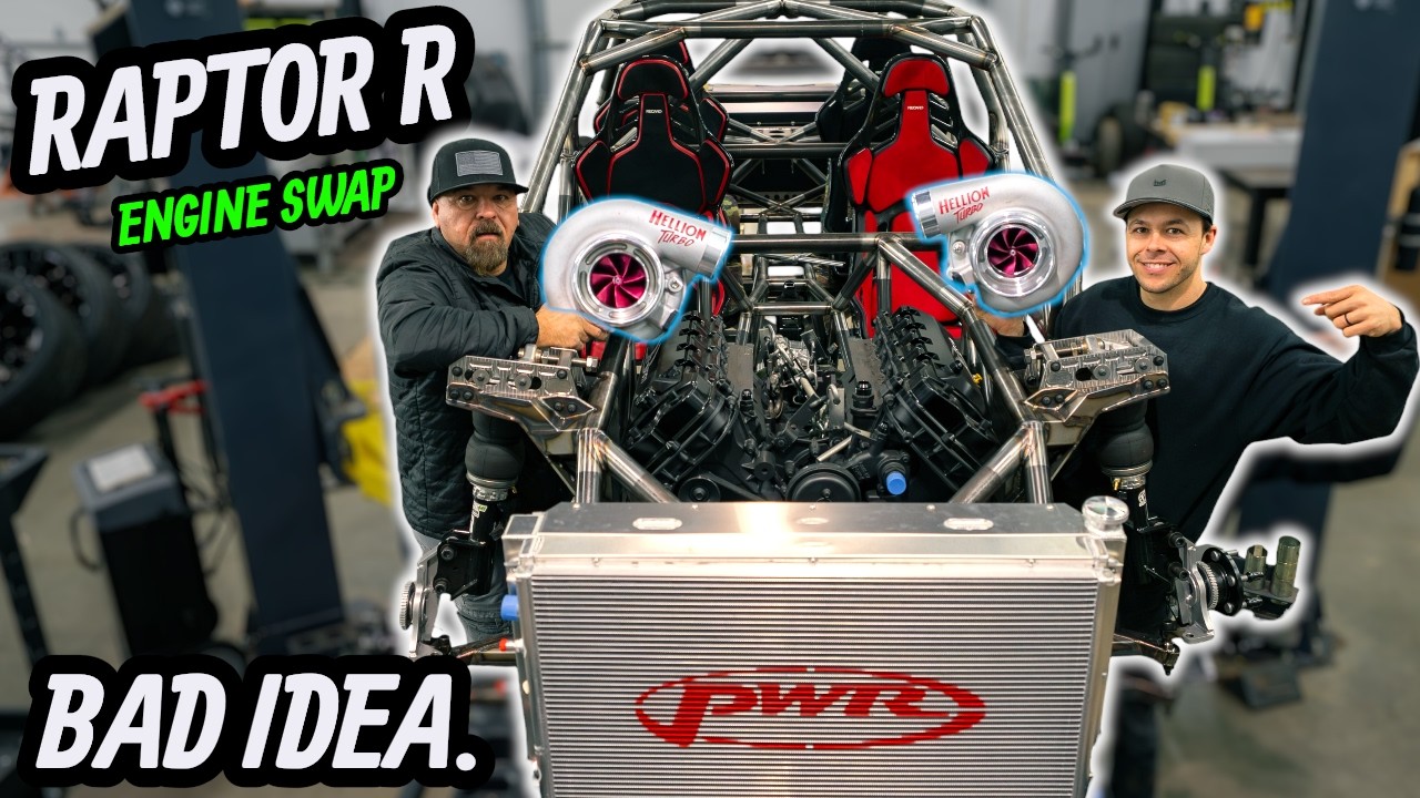 2,000HP Raptor R Lincoln Continental Swap! **BAD IDEA