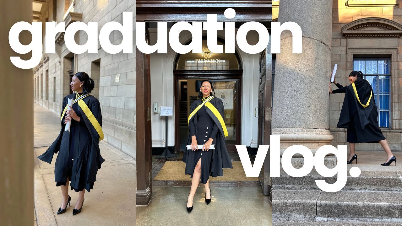 GRADUATION VLOG 🎓| WITS UNIVERSITY | PSYCHOLOGY HONOURS 🧠