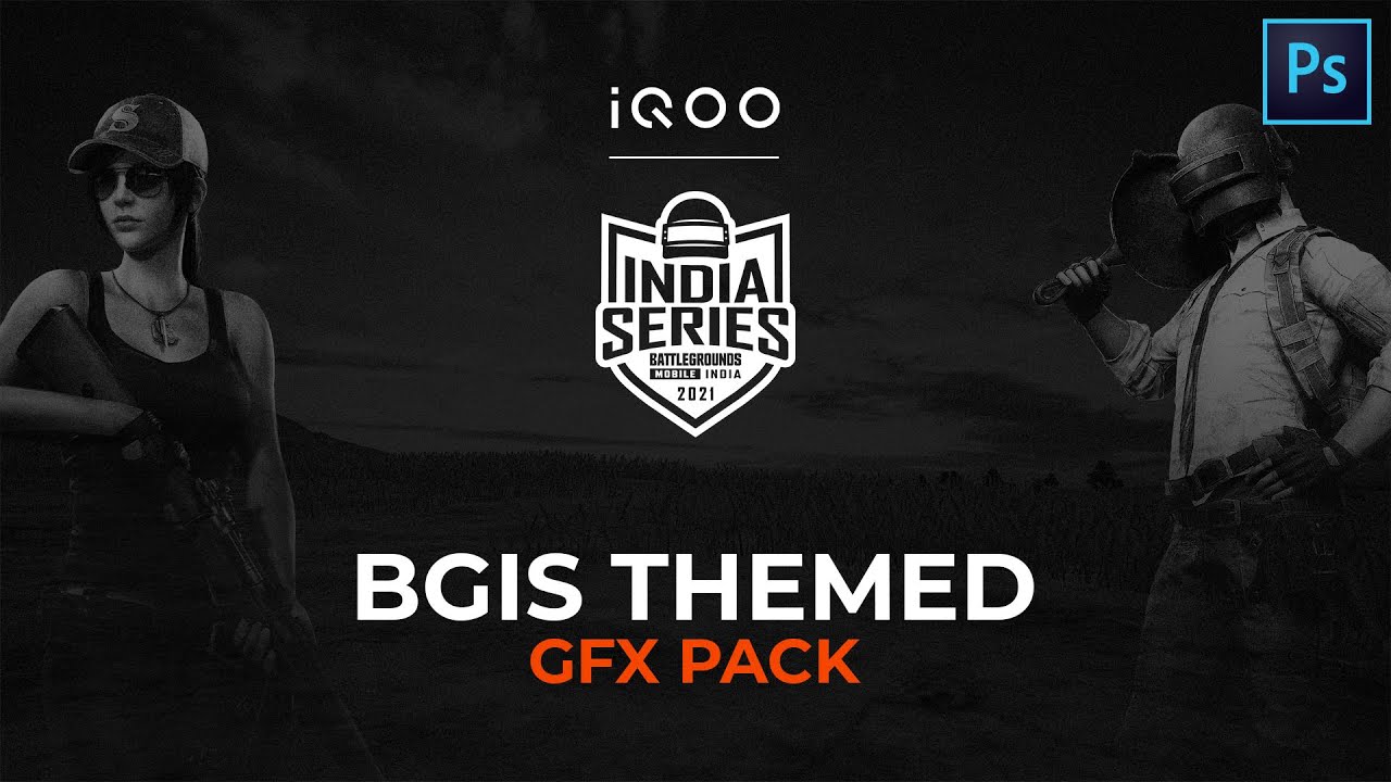 BGIS 2021 Themed GFX Pack - Full Tutorial | FREE Templates | #BGIS #PUBG #BGMI