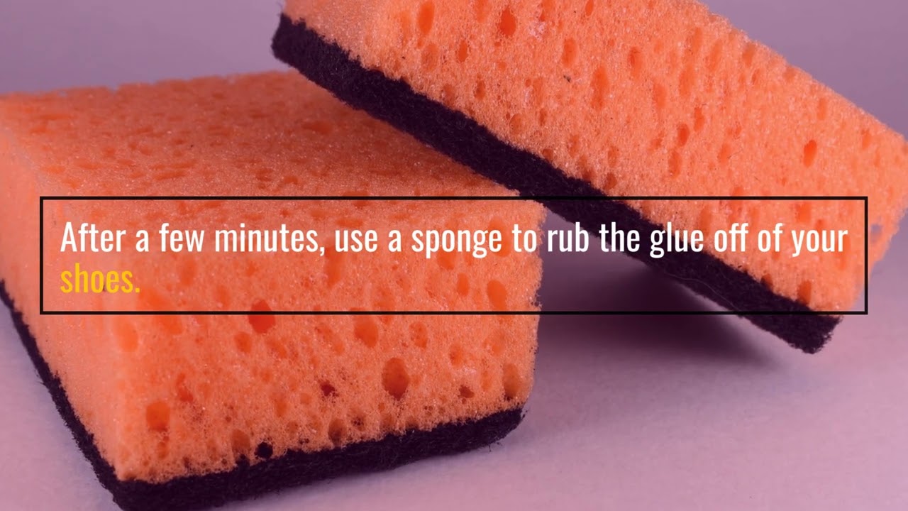 How to Remove Shoe Glue