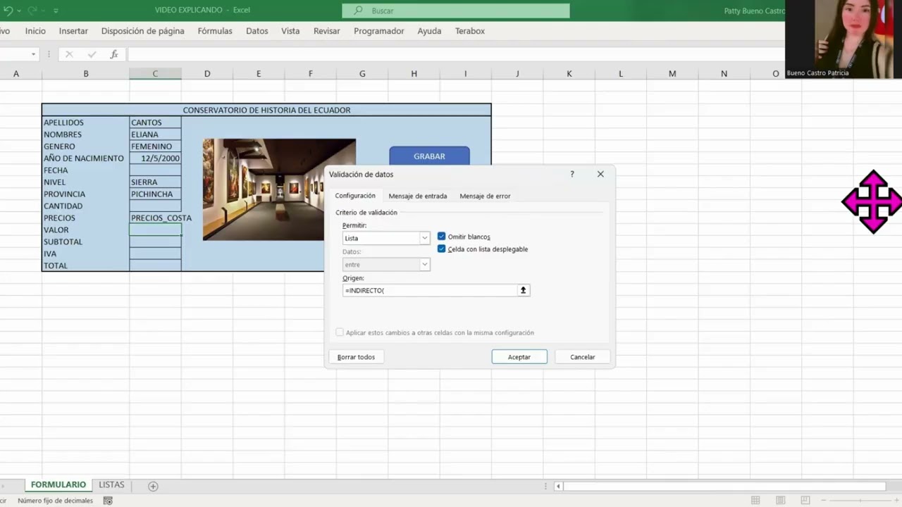 PROFERICARDITO EXCEL PRIMER PARCIAL