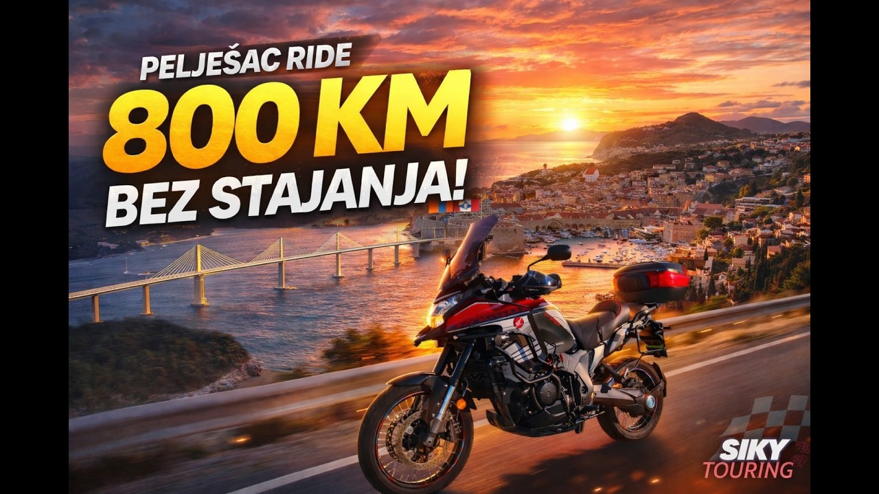 800 KM BEZ STAJANJA/Do NAJJUŽNIJE točke Hrvatske.