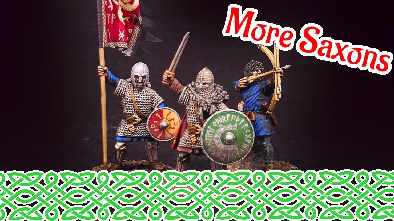 Back to the Dark Ages Painting Victrix Early Saxons | Pillage Showcase