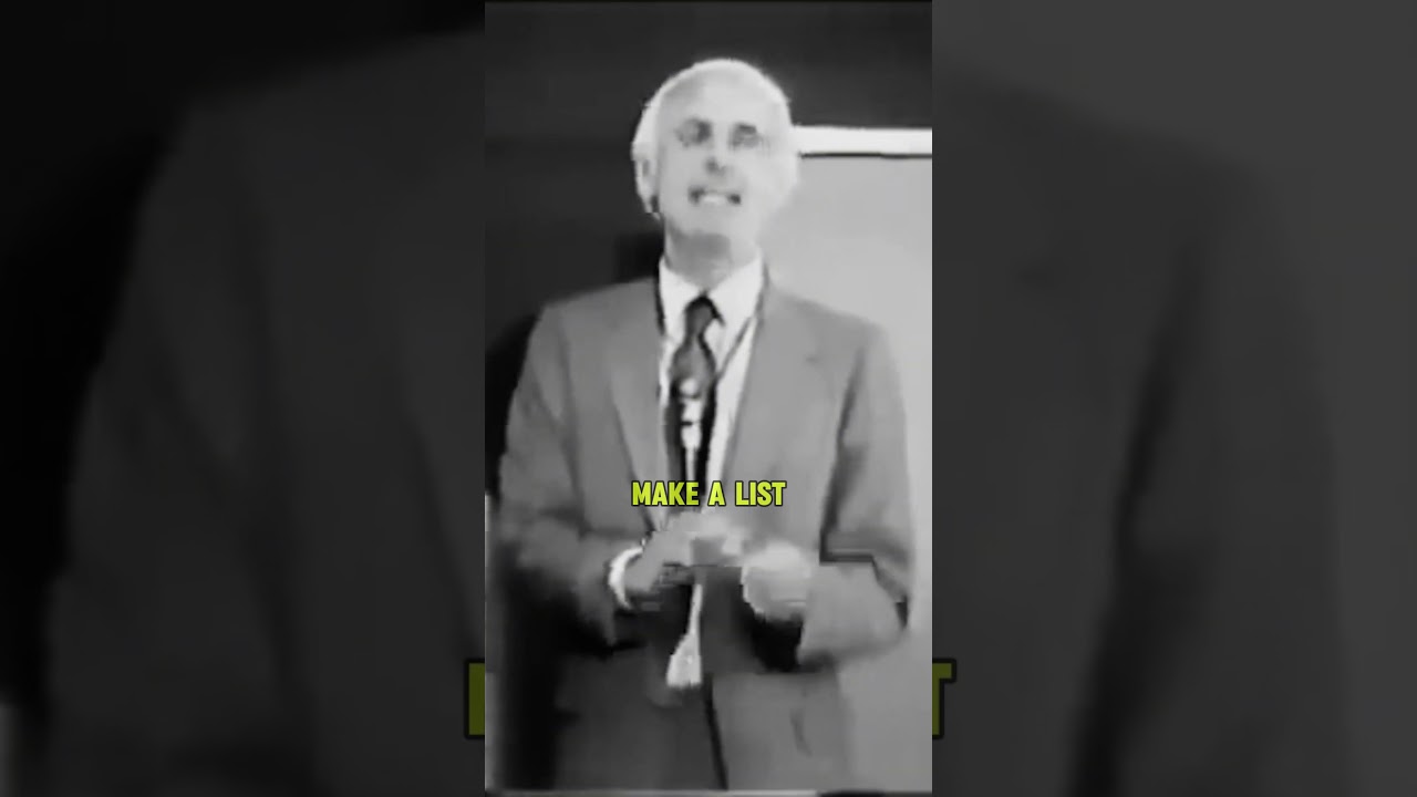 Little Disciplines Change Your Life - Jim Rohn