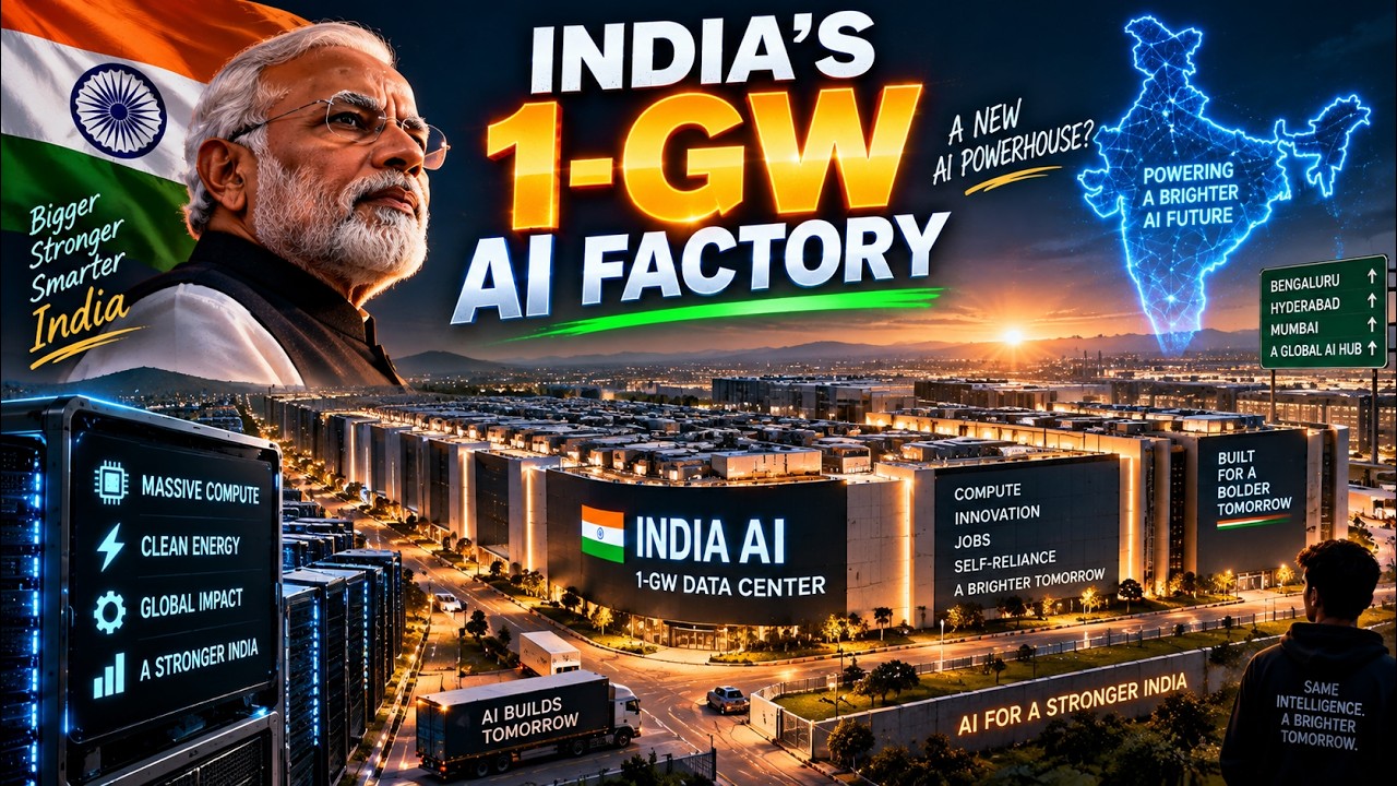 India is making a massive bet on AI infrastructure  🇮🇳🤖