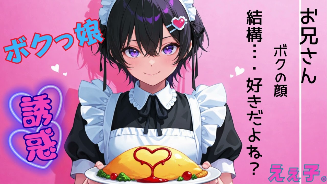 【低音/ボクっ娘/依存】ヒモ系ボクっ娘メイドの誘惑【シチュエーションボイス】【メイド】【ペット】