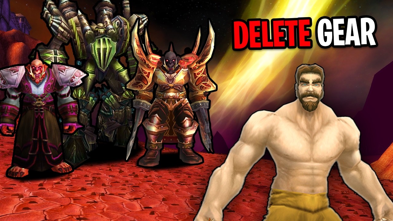 TBC Classic, But EVERY Level I Delete My Gear! (Loot Locked)