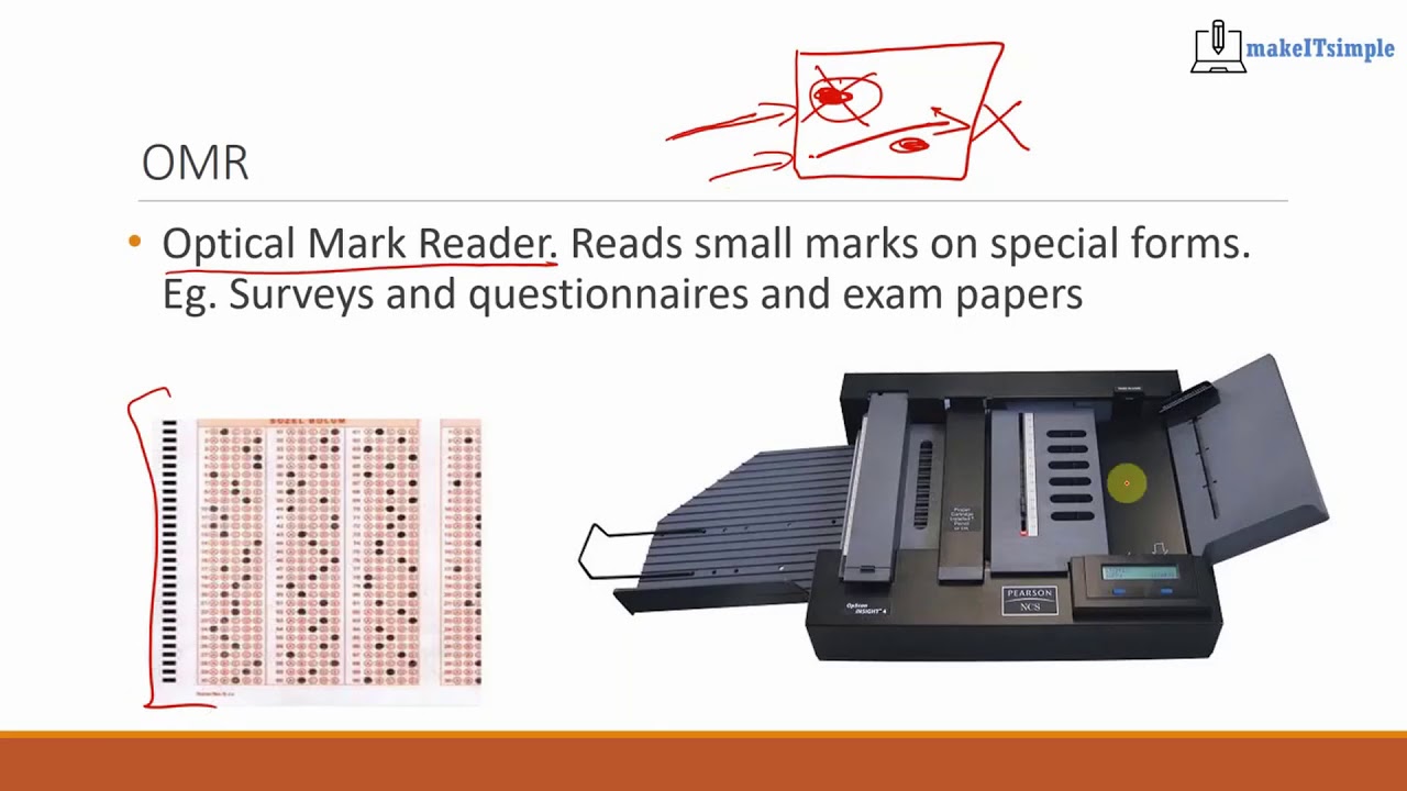 CSEC IT: BARCODE READERS | OMR | OCR | MAKE | IT | SIMPLE | TT