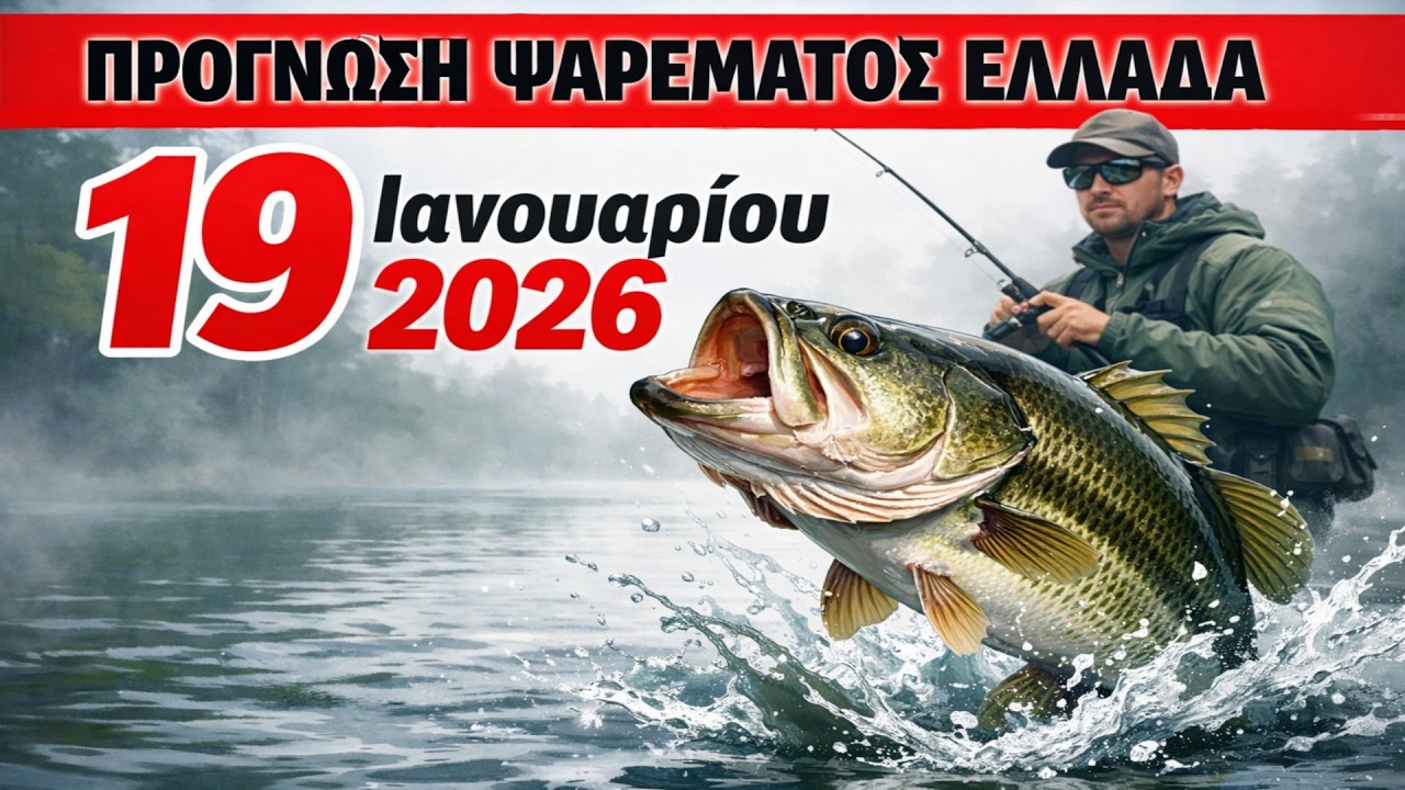 ΠΡΟΓΝΩΣΤΙΚΟ ΚΛΕΨΙΜΑΤΟΣ στην ΕΛΛΑΔΑ στις 19 Ιανουαρίου 2026: Άφησε τα πάντα και πήγαινε για ψάρεμα!