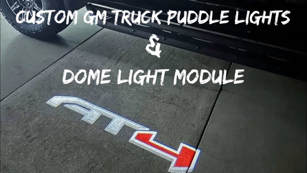 Venom's Puddle light & Dome Light module Install
