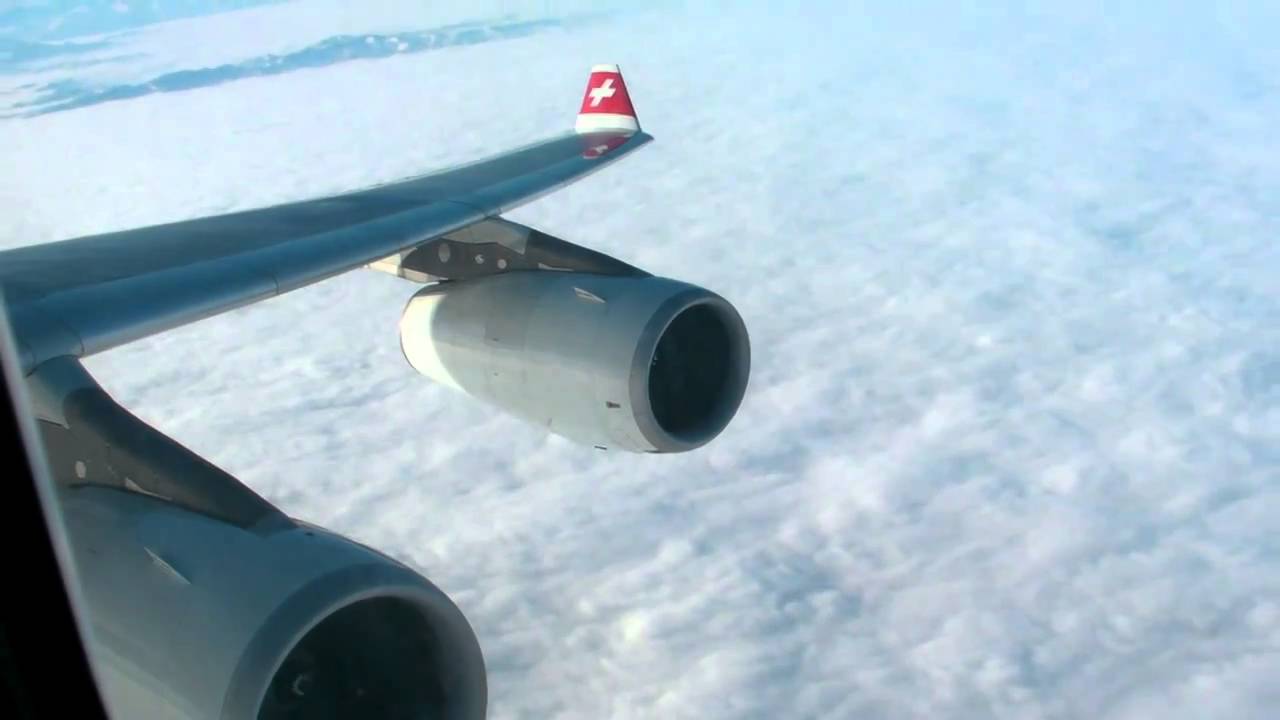 Swiss Intl. Airlines Airbus A340-313X - take-off in Sao Paulo Guarulhos / landing in Zurich