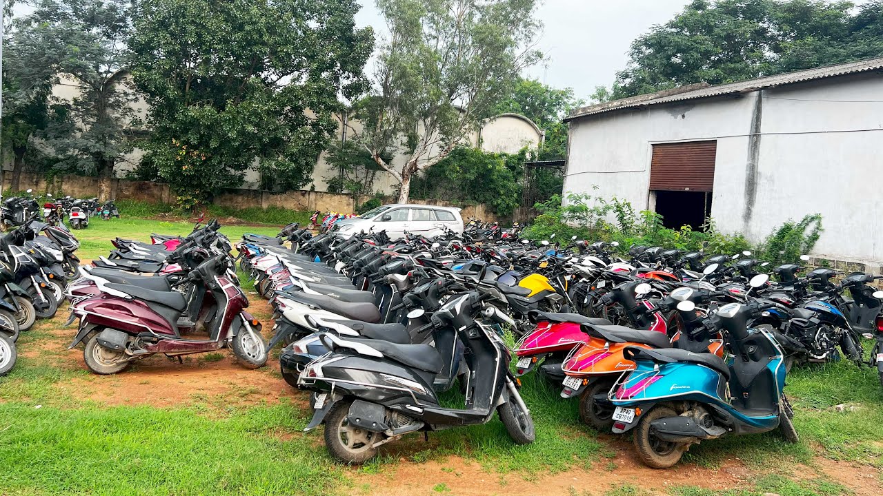 Bank Seized Bikes Auction 100+ Vehicles in 09 Aug 2025
